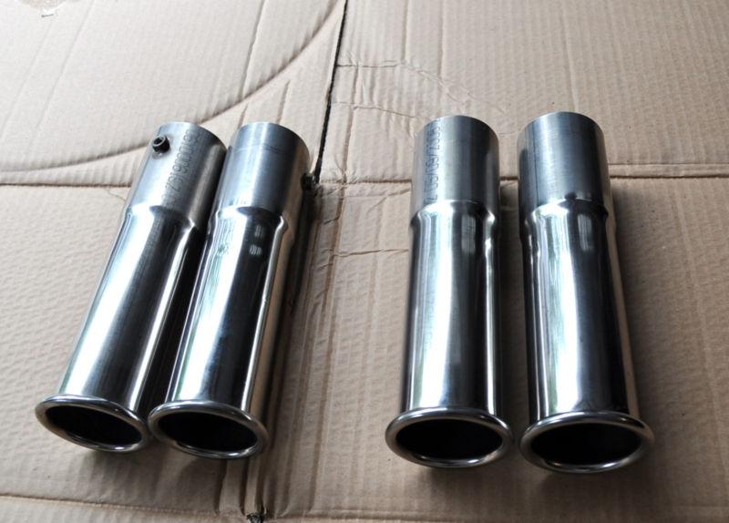Bentley gt flying  spur rsc stainless quad exhaust tips brand new