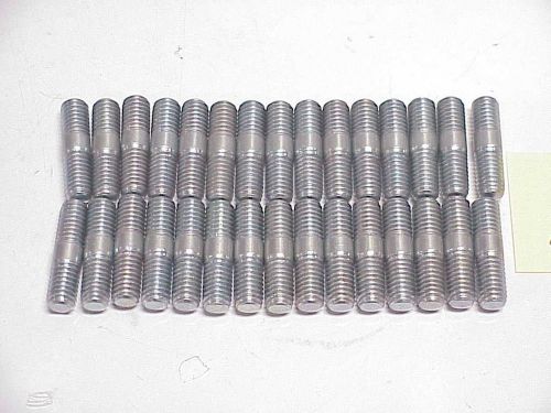 30 new steel studs 3/8-16 to m10 x 1.5 (standard to metric) 1.50&#034; long