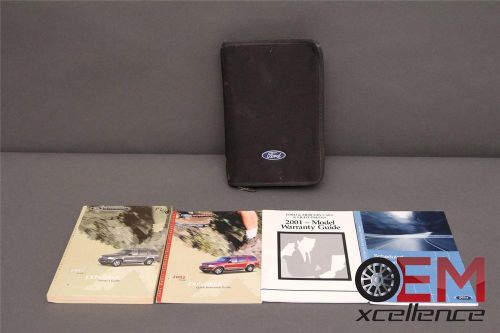 2002 ford explorer owners manual, maintenance schedule, &amp; quick reference guide