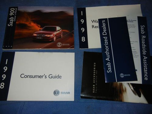 1998 saab 900 owner&#039;s manual and more