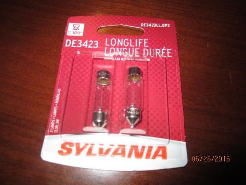 New case (200) sylvania de3423 dome light bulbs - automotive long life lighting