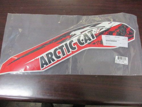 Arctic cat red lh side decal pn# 3411-407 (b3)