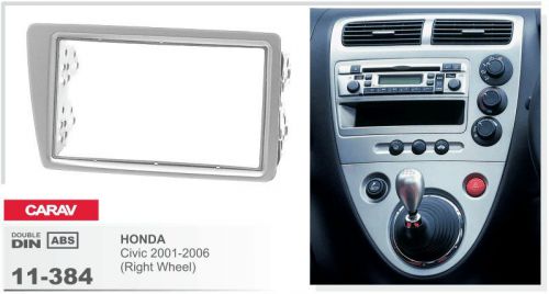 Carav 11-384 car cd radio fascia surround panel for honda civic (right wheel)