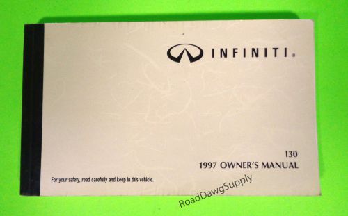 1997 infiniti i30 owners manual owner&#039;s guide book