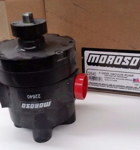 Moroso vacuum pump 22640 new with box- never used or mounted