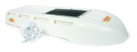 Camco 42165 refrigerator vent with solar panel