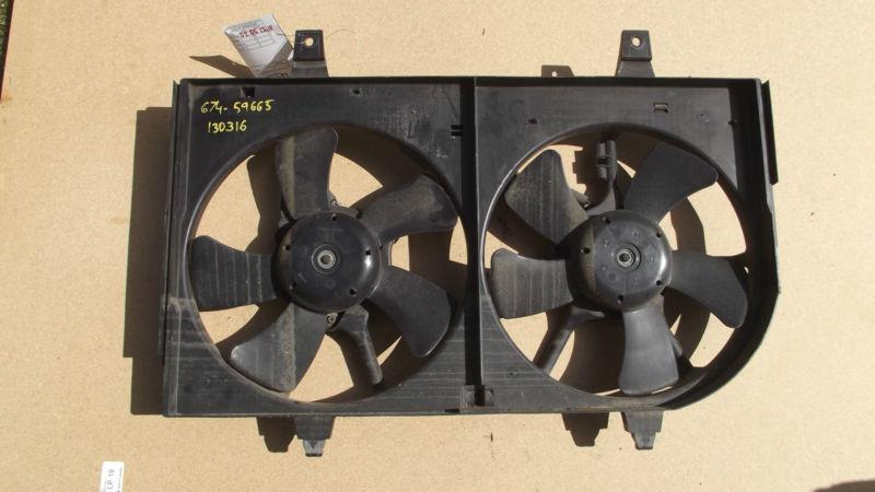 2002 infiniti i35  3.5 l radiator fan oem cooling