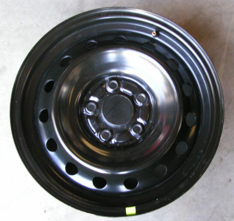  new take offs 16" honda civic 2006-2007 black steel wheel 63900