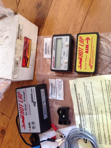 Longacre racing hot lap in car timer system lon21706 transmitter receiverdisplay