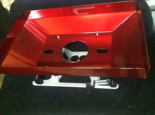Dragster scoop tray
