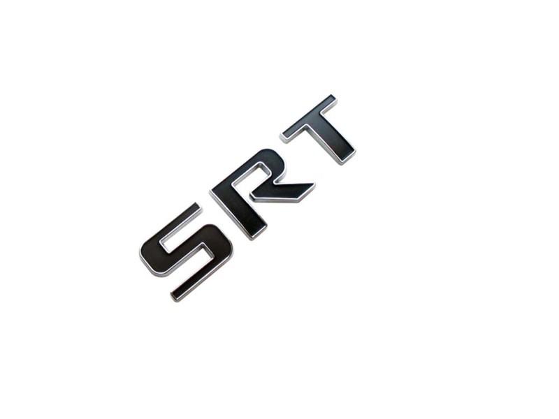 New emblem srt for cars trucks srt badge emblem decal chrome letter