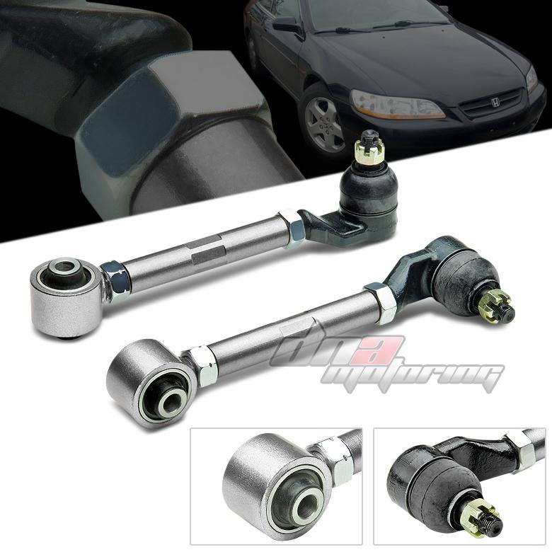 98-02 accord cg/cl/tl silver adjustable rear camber control suspension kit/arm