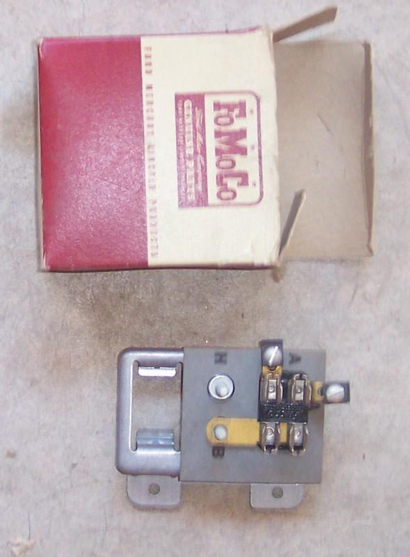 Nos 1950 ford passenger wiring circuit breaker