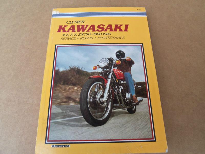 1980-1985 kawasaki kz, z, zx 750 clymer shop manual!!
