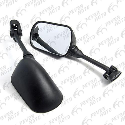 Fm motorcycle black rear view fairing mirrors for suzuki sv 1000s gsx-r1000 gsxr