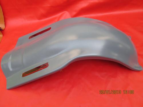 New stretched rear cover fender for harley touring 09-12 no exhaust cutouts