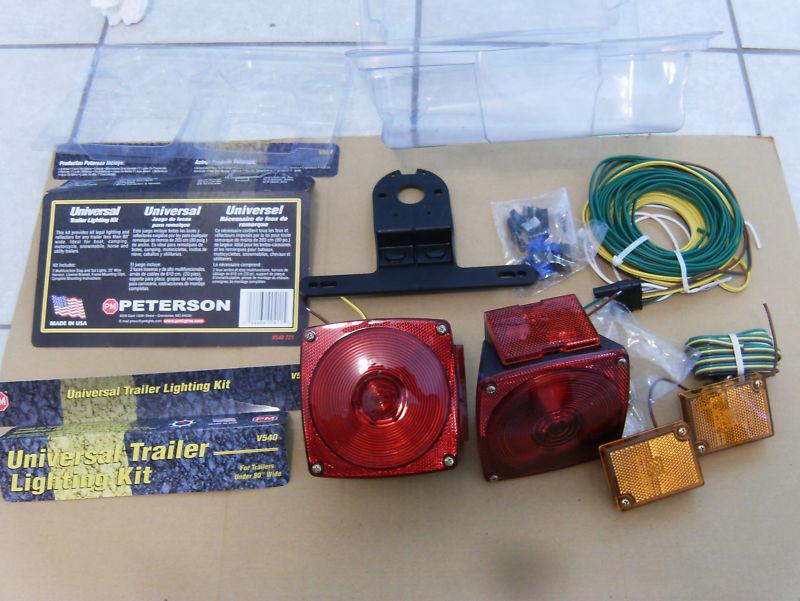 Stop turn tow made in usa motorcycle atv boat jet ski dune buggy trailer lights 