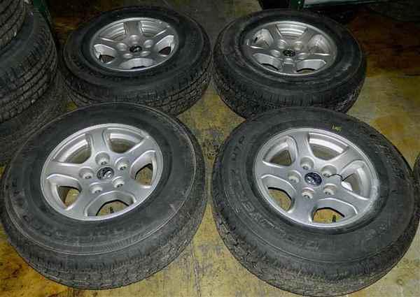 05 06 07 dakota 16" alloy wheels rims tires set oem lkq