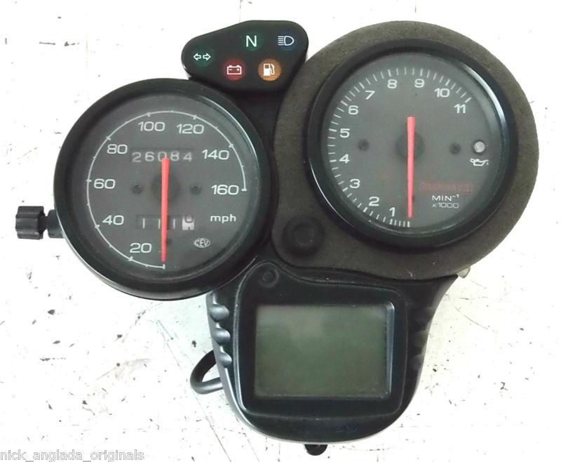Ducati 98 st2 gauge speedometer instrument  speedo tach 28k nice!!