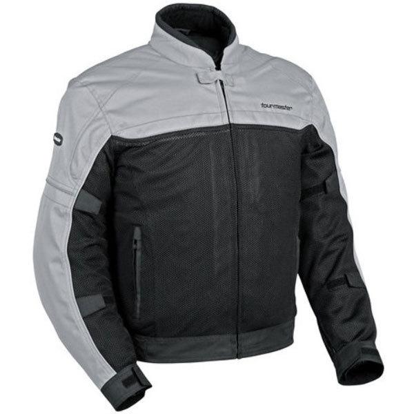 Tourmaster draft air 2 silver medium mesh textile motorcycle jacket med md