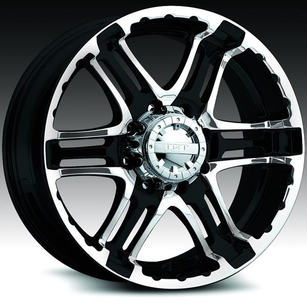 16" x 8" gear alloy double pump gloss black mustang wrangler rubicon wheels rims