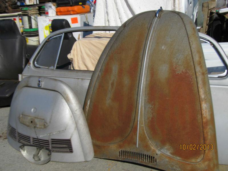 1976 vw beetle hood and trunk