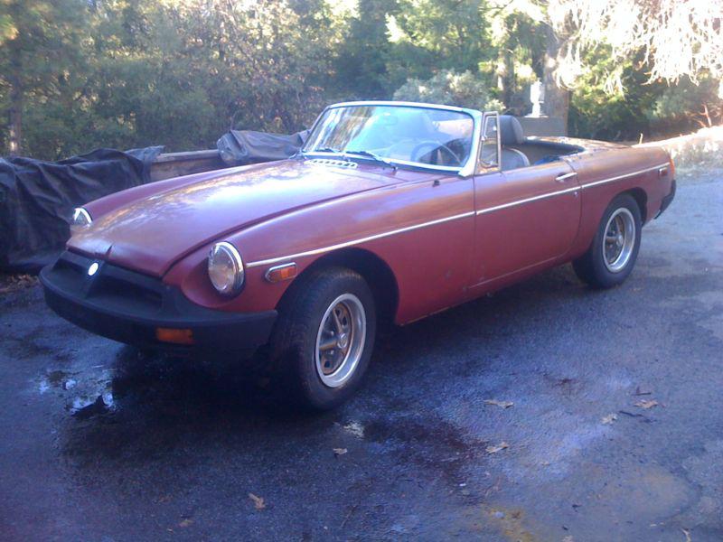 1979 mgb roadster with overdrive