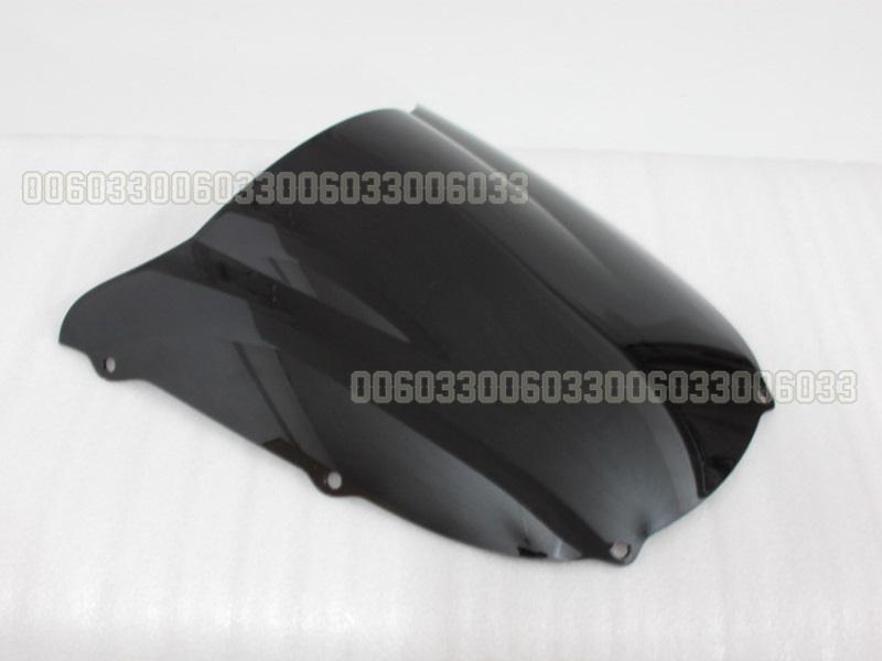 Windscreen windshield for kawasaki zx6r zx 6r zx-6r ninja 98-99 98 99 black