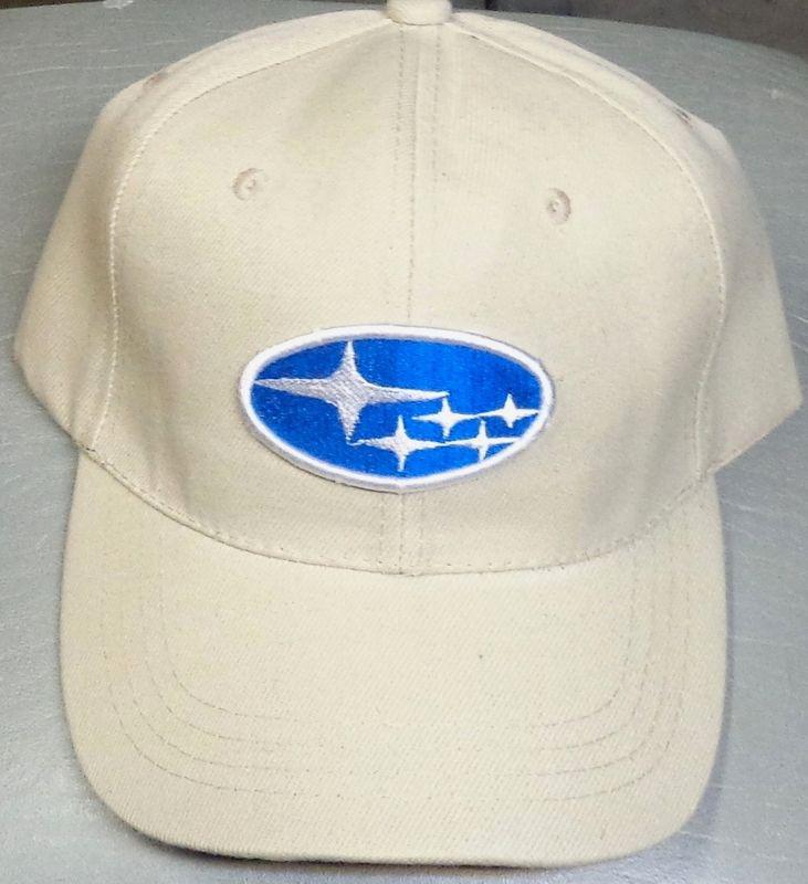 Subaru   hat / cap   tan