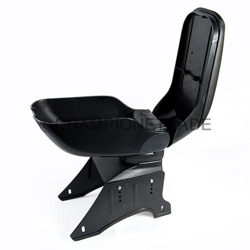 Carbon black center console armrest big storage box armrest universal for ford
