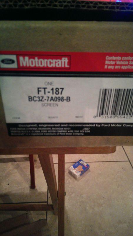 Motorcraft ft-187 auto trans filter kit f150/250/350/450 2011-13 6.2l 6.7l