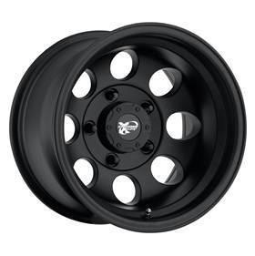 4 x pro comp alloy wheels series 7069, 15x10, 6 on 5.5 - flat black - 7069-5183