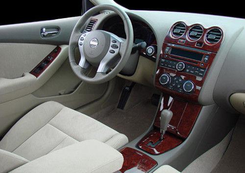 Nissan altima coupe sedan interior burl wood dash trim kit set 2010 2011 2012