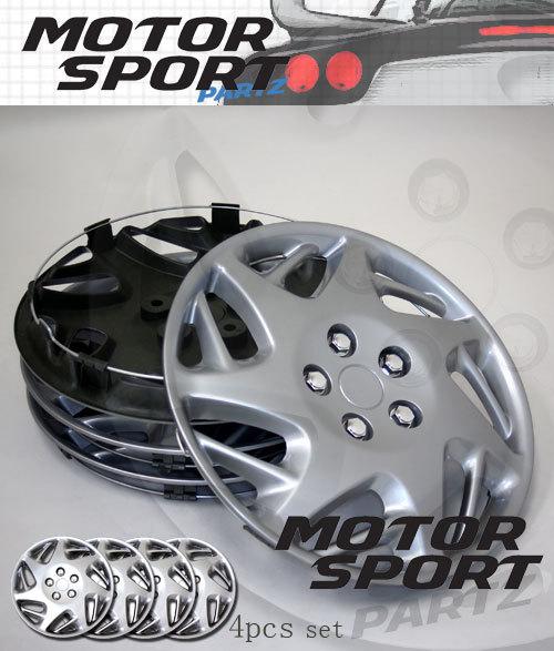 15 inch 4pcs set hubcap rim wheel skin cover style 007b 15" inches hub caps