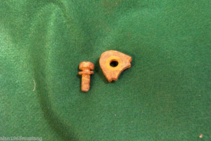 (f) oem 1964 1965 - 1973 fords mustangs sb distributor hold down clamp & bolt