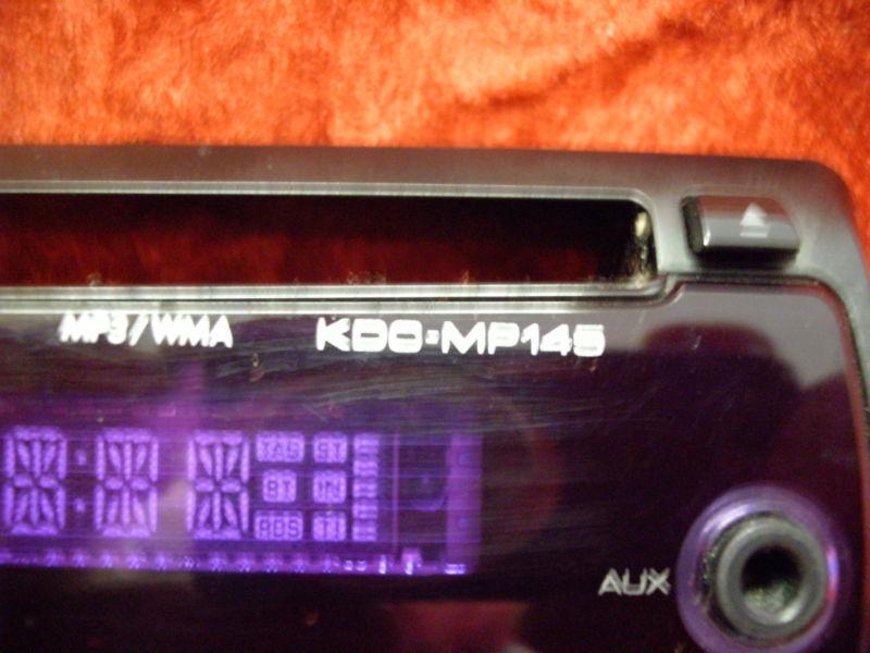 Kenwood KDC MP145 CD Player Faceplate AUX Input, US $24.99, image 2