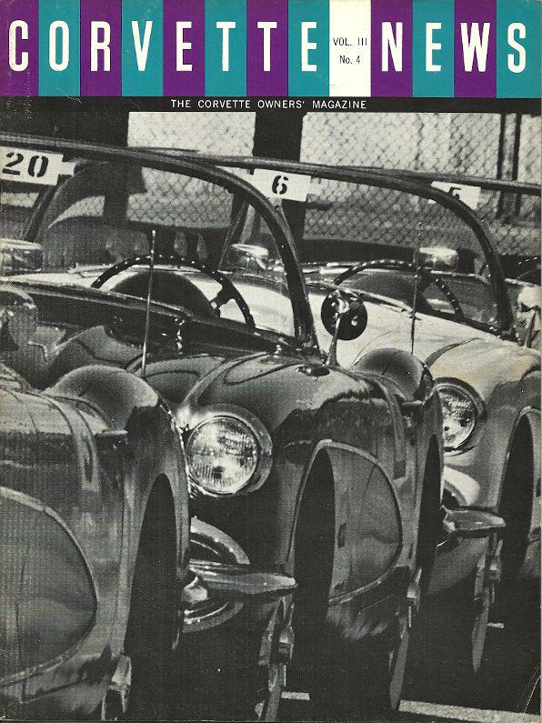 Corvette news volume 3, number 4, 1959 - the corvette owners' magazine
