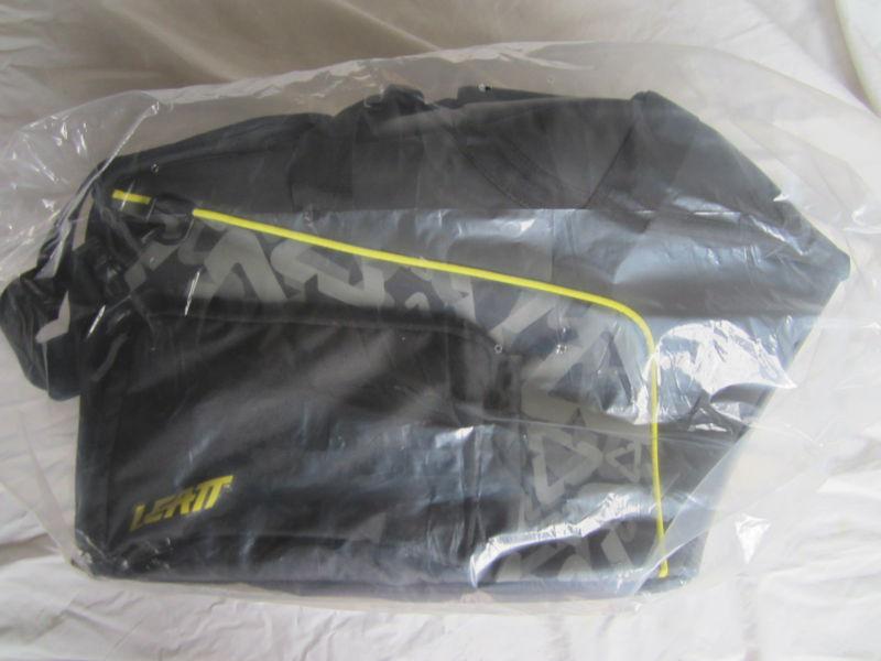 Leatt helmet & neck brace bag new mx atv durable rip stop straps pockets 