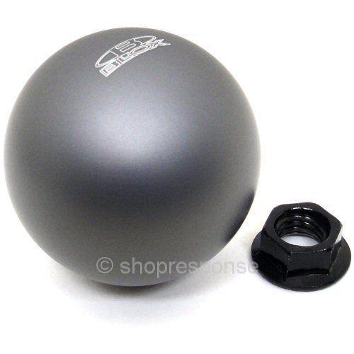 Blox shift knob 142 spherical gunmetal aluminum manual acura honda fitment