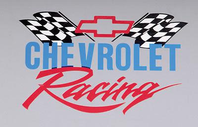 Ralph white chevrolet decal rb159-2
