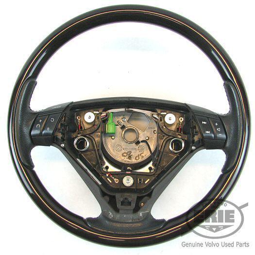 Volvo woodgrain steering wheel w/nav/radio/cruise xc90 2003-2012