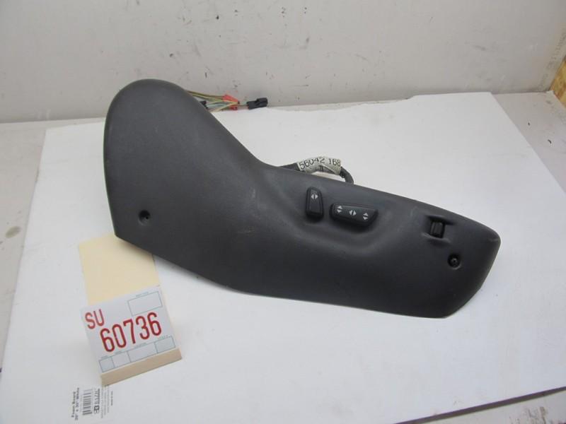 1996 jeep laredo right passenger front power seat position side trim cover oem 