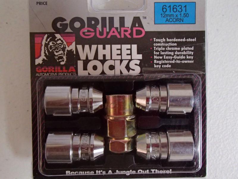 Gorilla automotive 61631 acorn guard locks (12mm x 1.50in. thread size) 