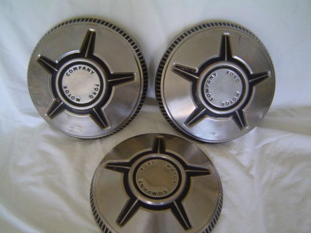 Vintage  ford hub caps 