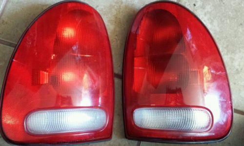 1996-2000 dodge durango,  town and country, dodge caravan tail lights