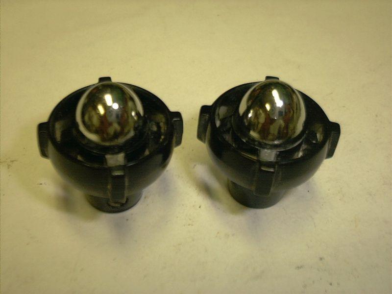 1957 thunderbird factory original radio knobs, pair, rh & lh side