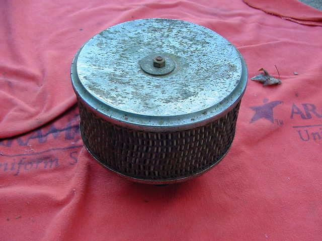Vintage air cleaner assembly for packard, or rat rod 