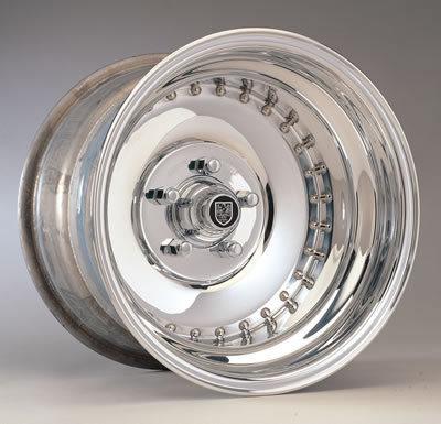 Center line wheels modular series auto drag polished wheel 15"x5.5" 5x4.5" pair