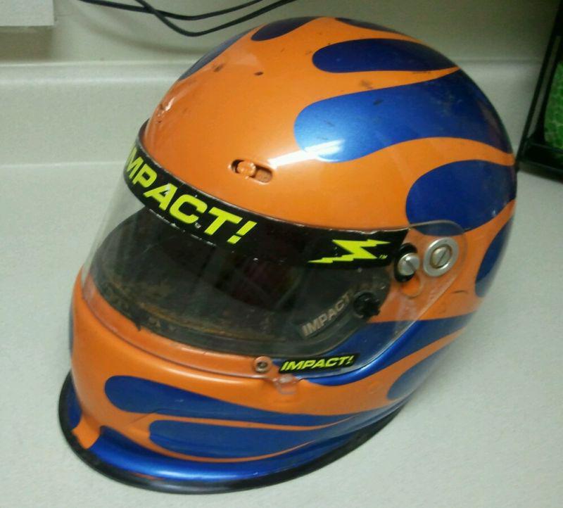 Impact charger racing helmet simpson bell 