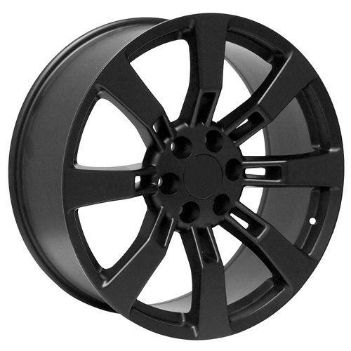 20" inch black cadillac escalade ext esv platinum wheels rims